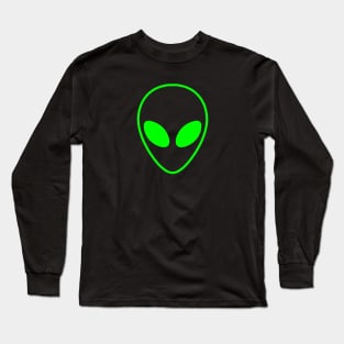Alien transparent Long Sleeve T-Shirt
